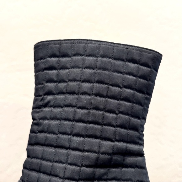 Casadei Quilted Platform Wedge Booties - Picture 2 of 12